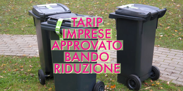Riduzione TARIP utenze NON domestiche